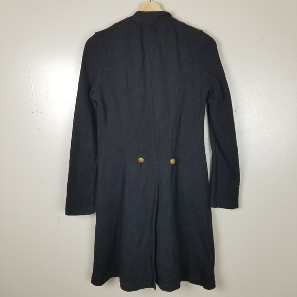 RALPH LAUREN Denim & Supply Double Breasted Knit Military Jacket Coat US S - Picture 4 of 13